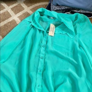 American eagle button down